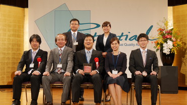 2015年度関西経営品質賞表彰式に出席しました。