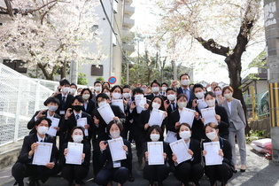 2021年 4月1日（木）入社式を執り行いました。