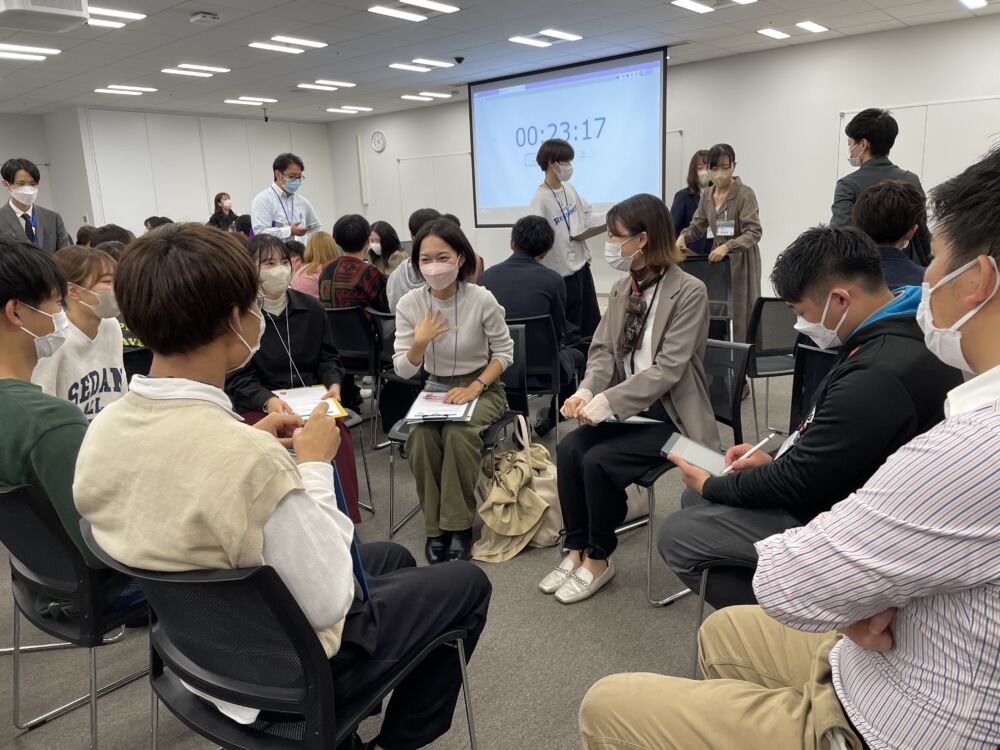 交流会の様子