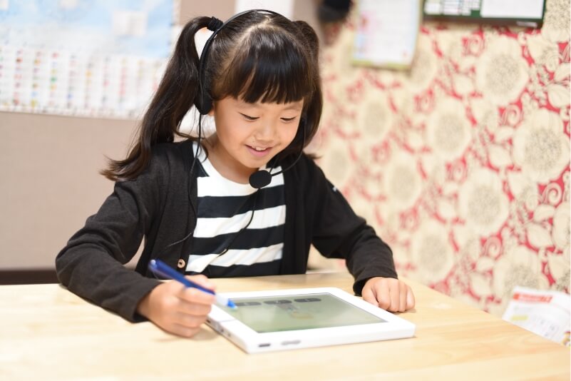 GTEC(ジーテック) Juniorを受験している様子