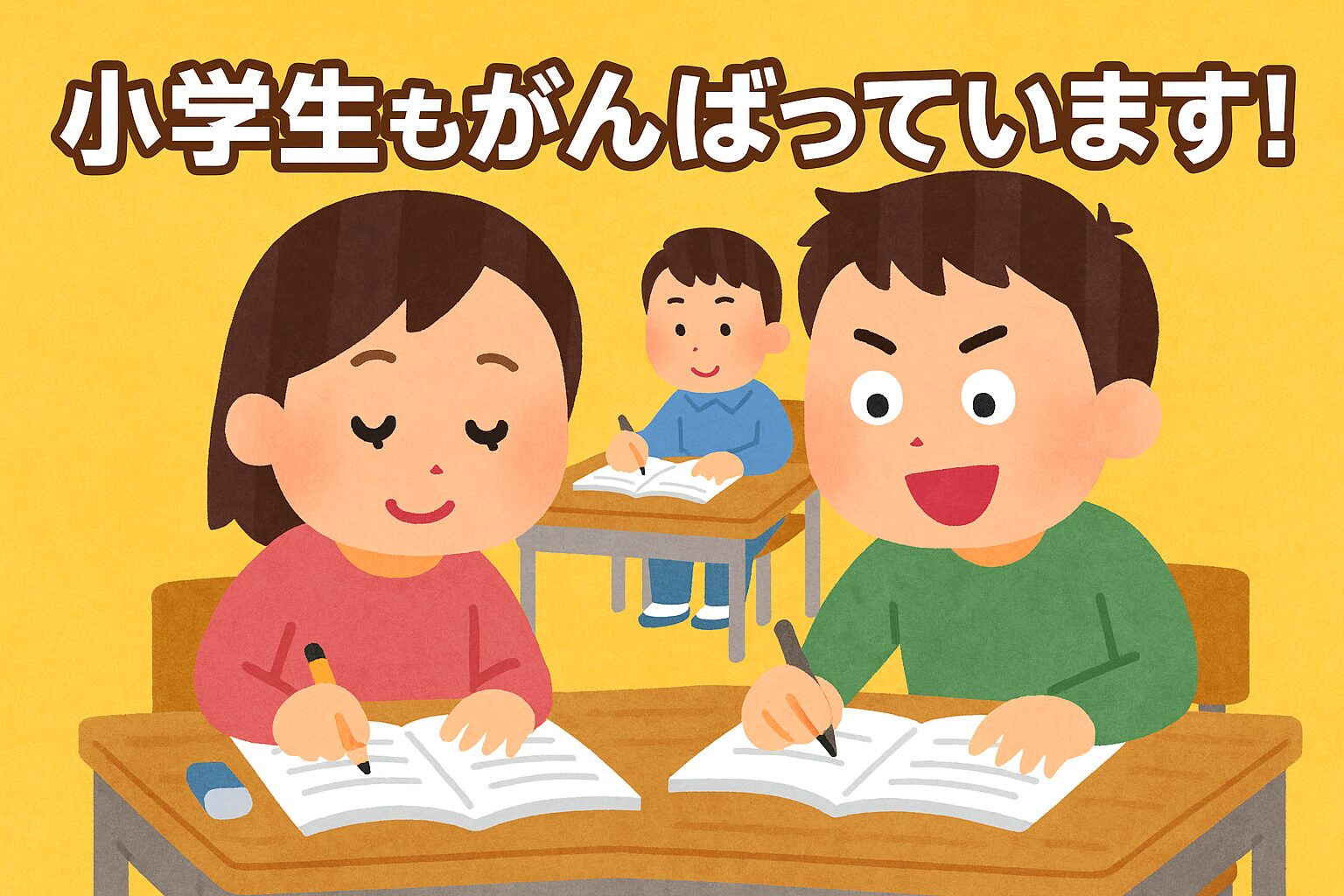 ☆★☆小学生も全力投球！～模試月間＆期末テスト☆★☆
