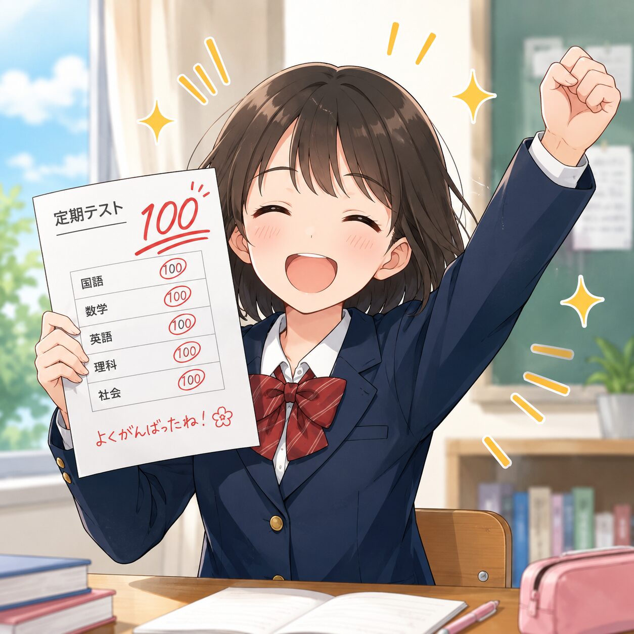 【結果速報！】1学期中間テスト、西大寺生たちが最高のスタートダッシュを決めました！