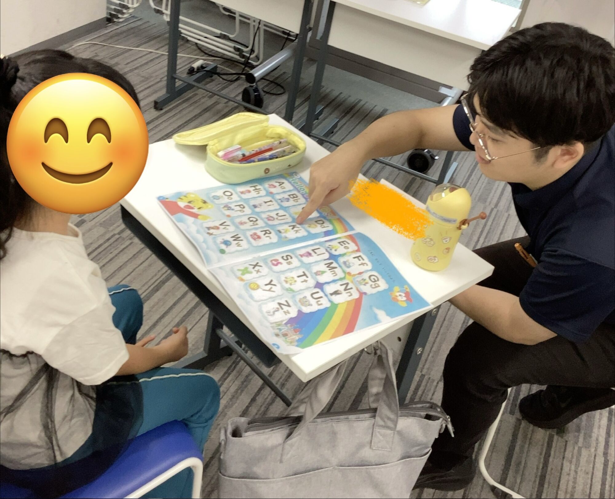 「初めての英語、楽しい!」学園前の年長さん向け講座