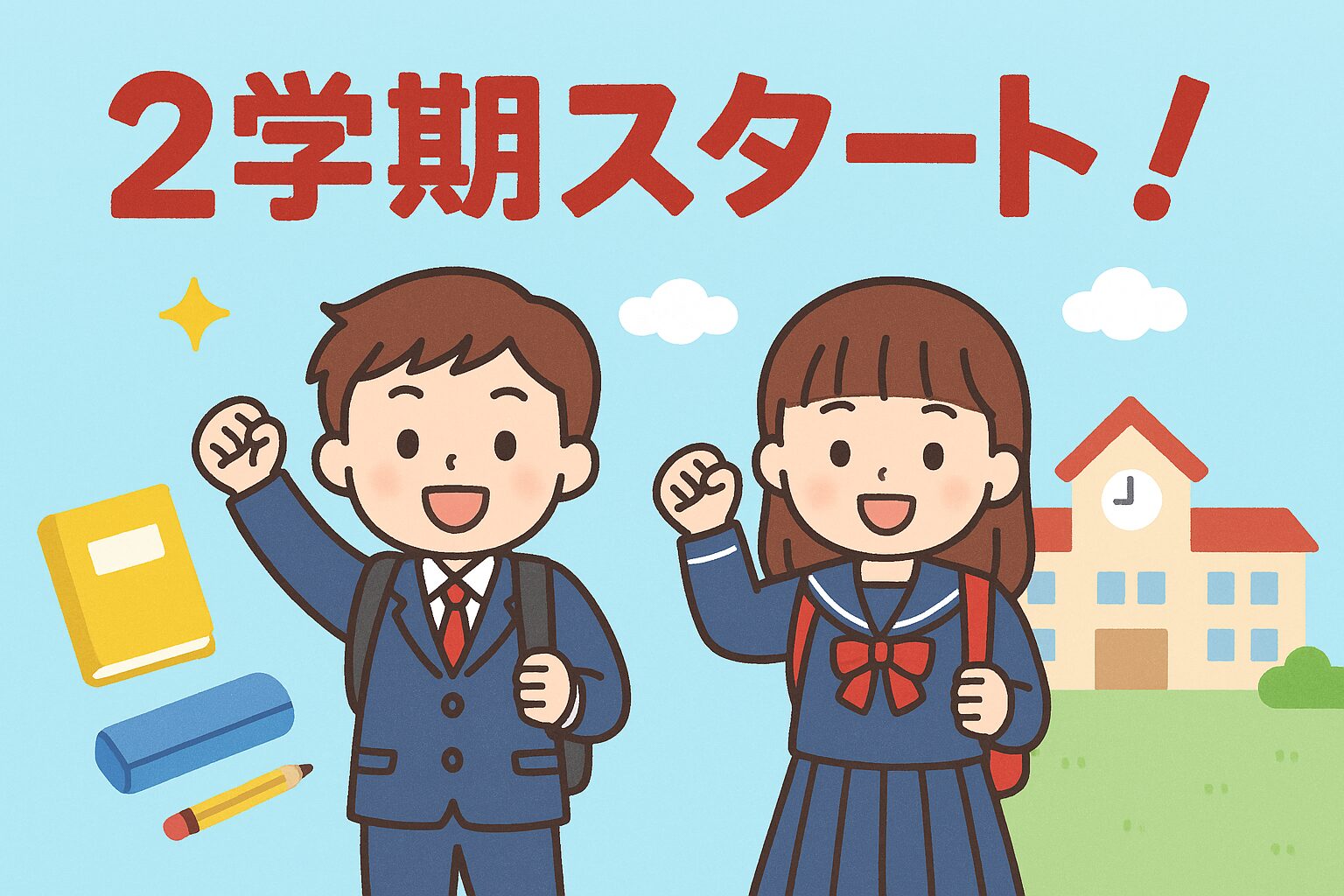 ☆★☆ 2学期スタート！夏の努力を成果につなげよう ☆★☆