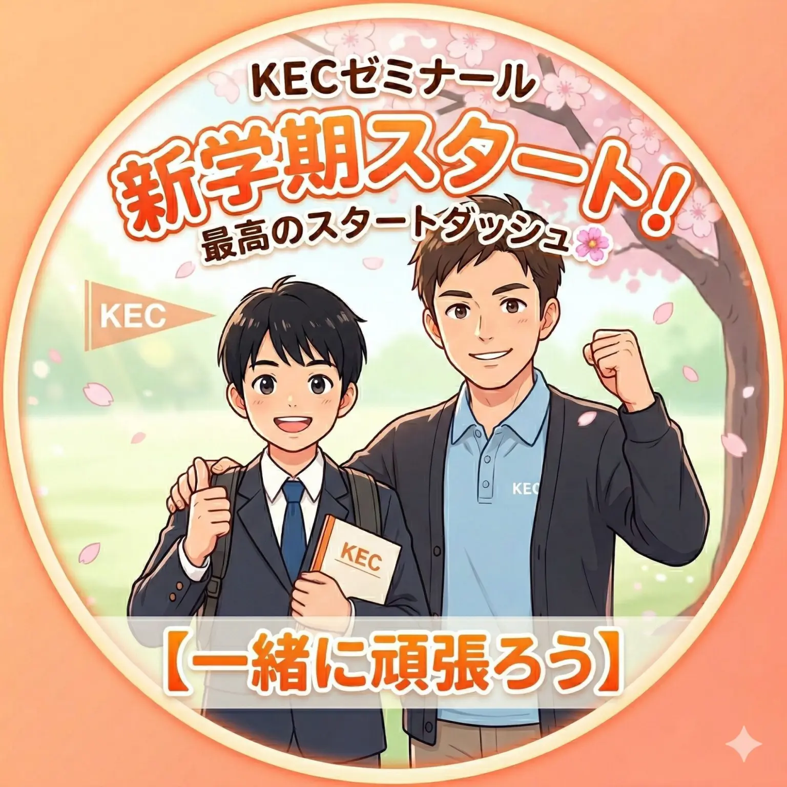 安心安全の新学年準備をKECで！