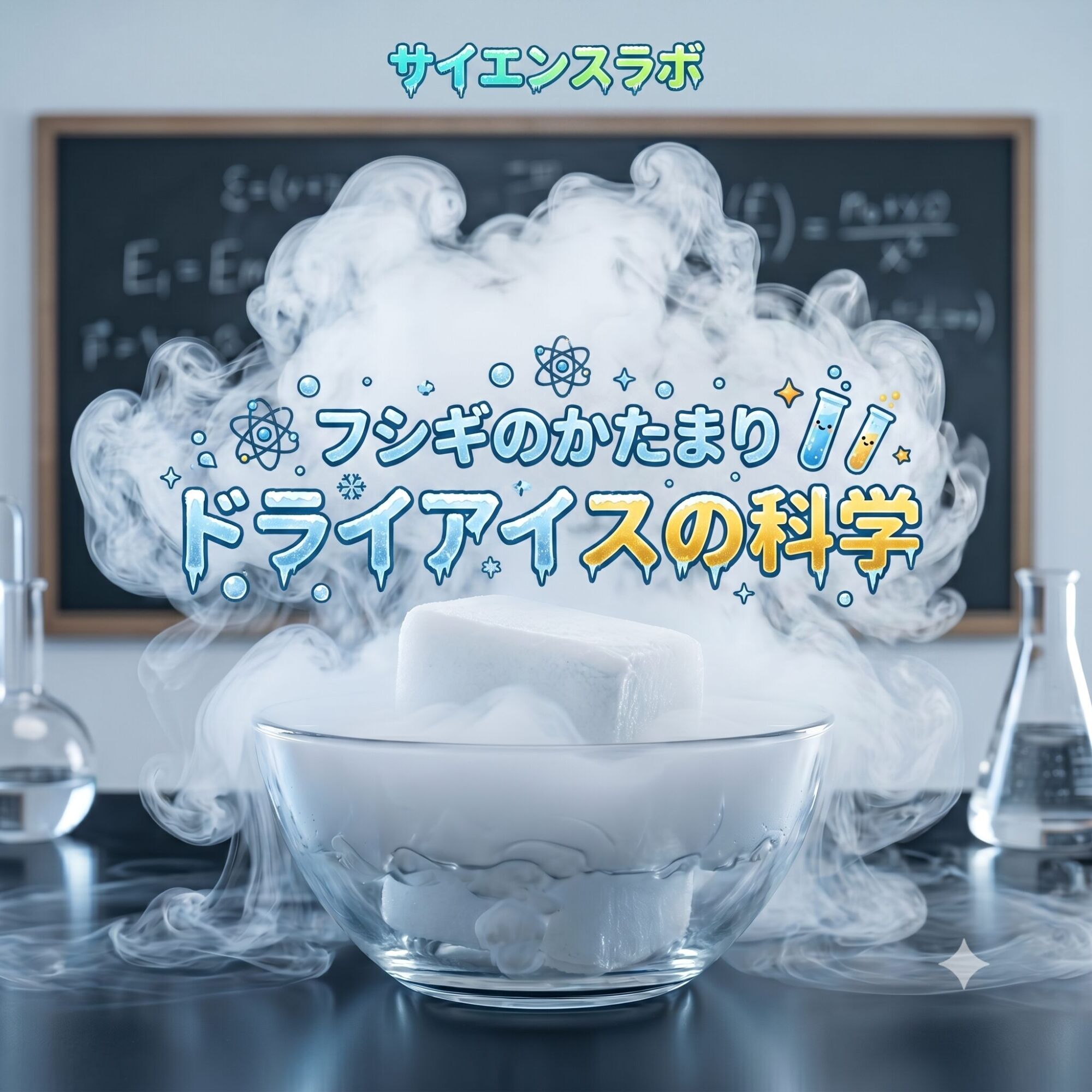 【小学生対象 理科実験イベント】 フシギのかたまり ドライアイスの科学