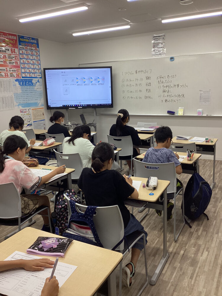 【小学校から定期テスト対策！？】プライム集中特訓を開催しました！