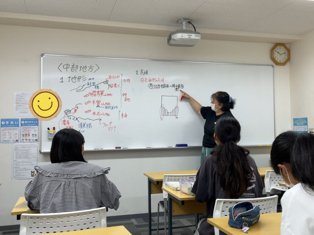 学校別の定期テスト対策授業も行います！