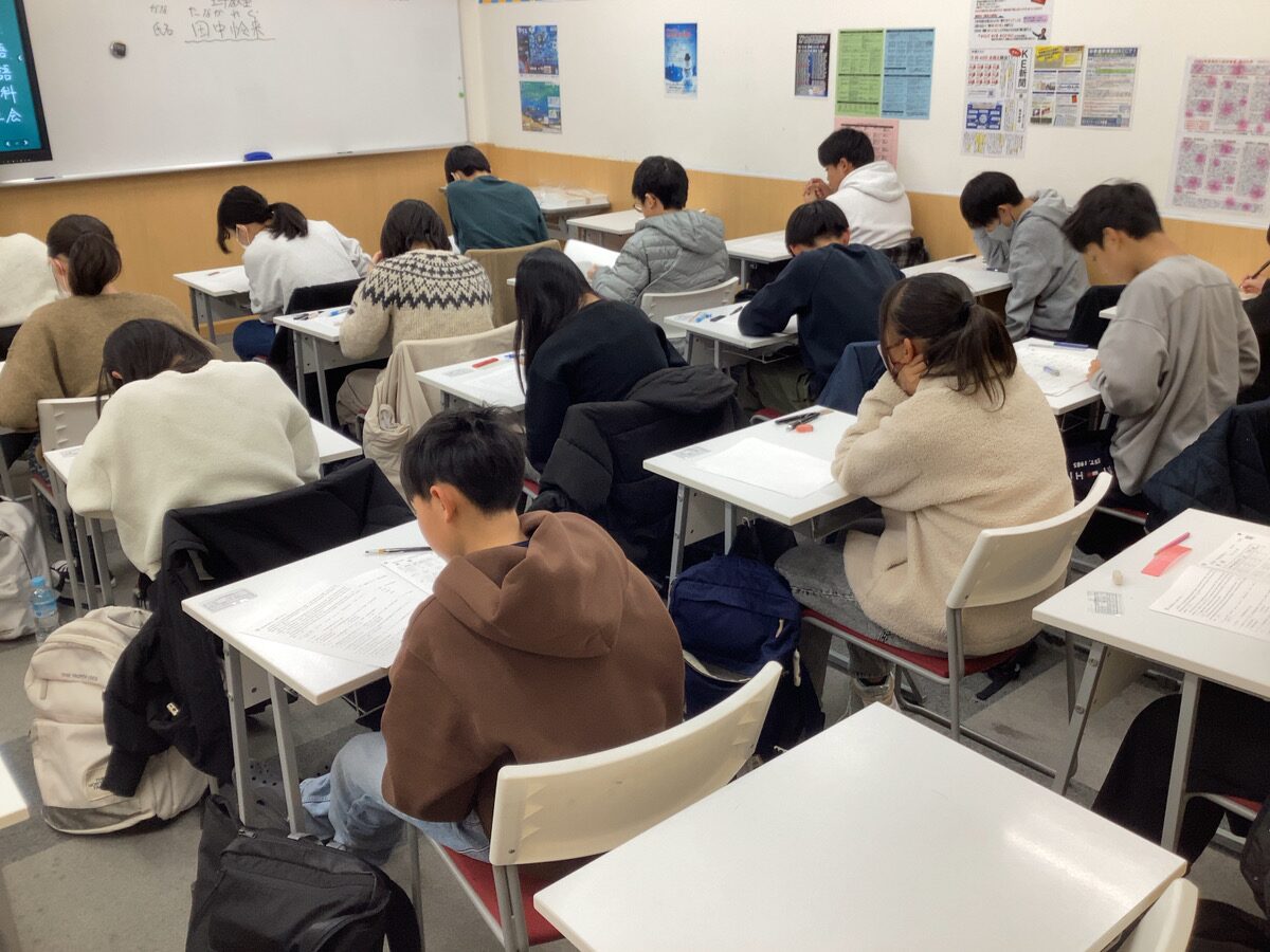 王寺教室ブログ】実力テスト＆受験直前特訓レポート ～努力の成果が