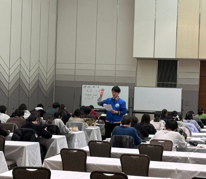 勉強合宿初日！～会場は熱気に包まれています～