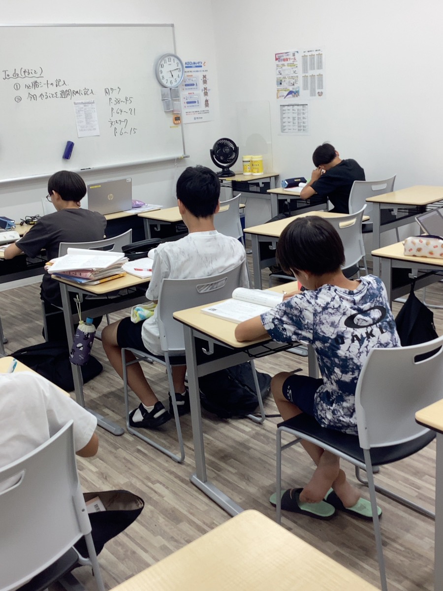 中学生6月の期末テストにむけてKECCADAS「集中特訓」開始‼!!
