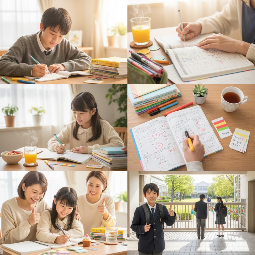 中学入試直前にするべき【5つ】のこと