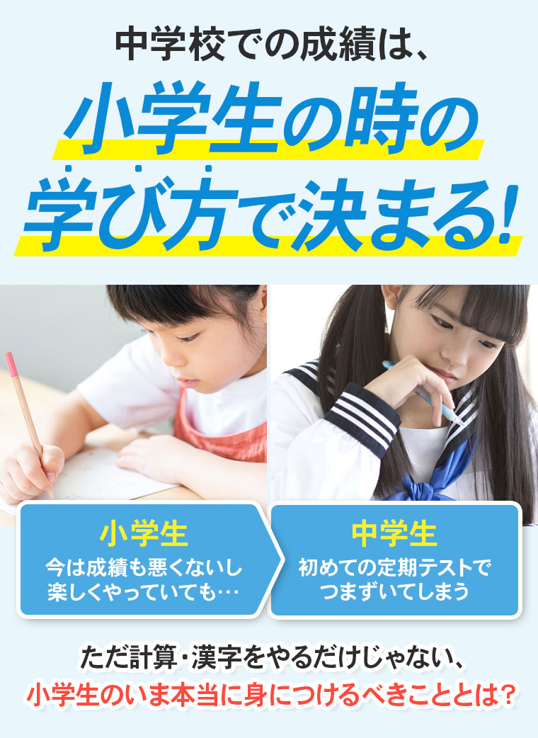 早めのスタートが高校合格の秘訣