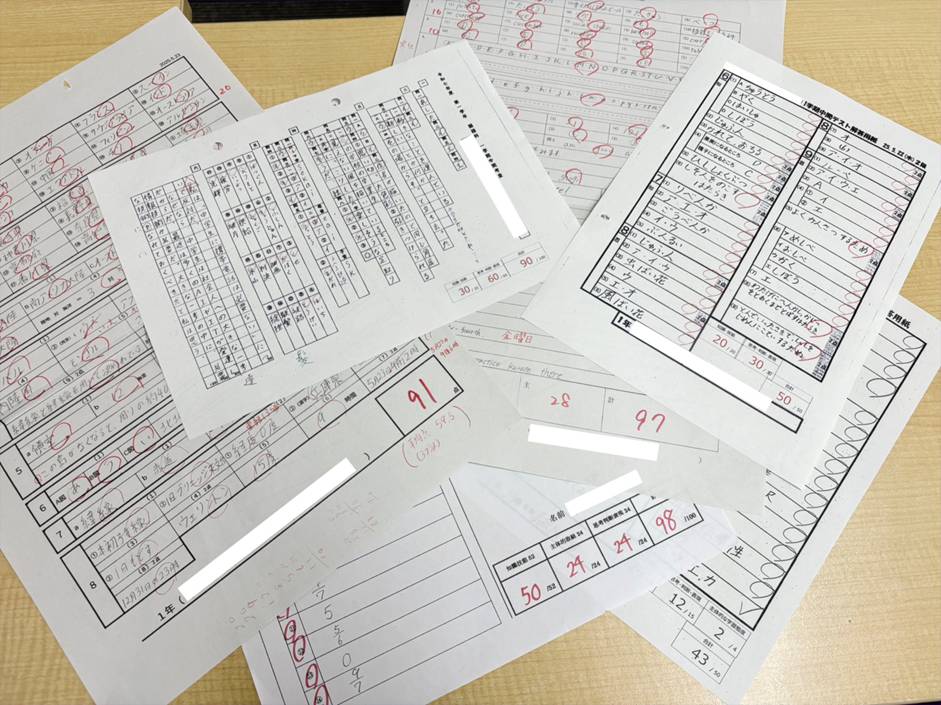H君、中学最初の中間テストで快挙!
