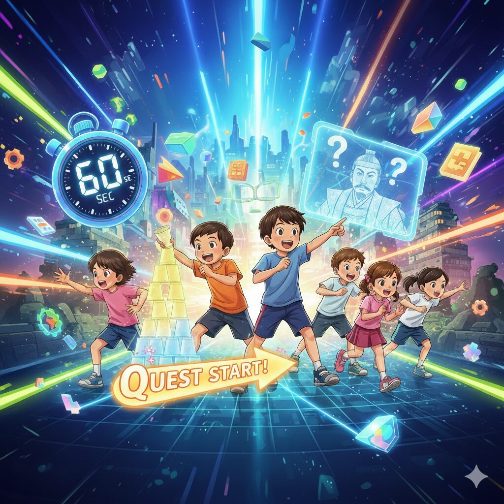 【王寺教室ブログ】挑戦者求む！君の60秒を伝説に変えろ！『爆速クエスト』開催決定！