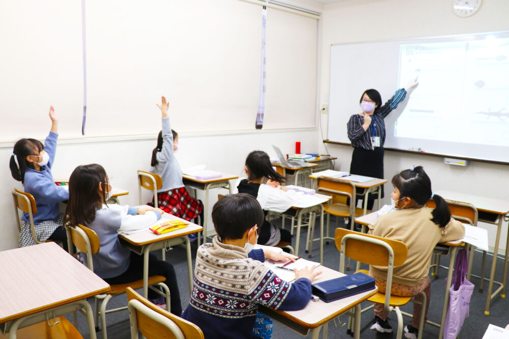 玉井式国語的算数教室の授業の様子