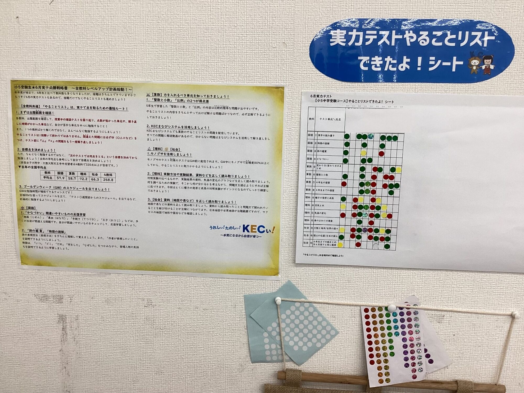 小学生 受験コース みんな頑張っています！