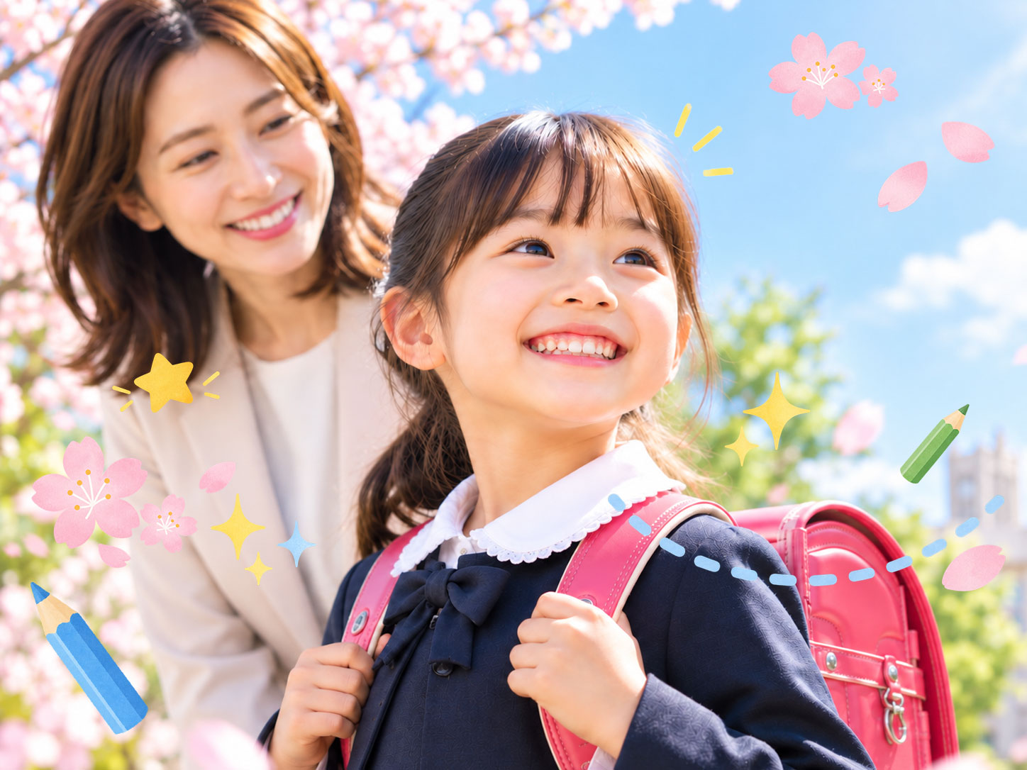 もうすぐ1年生の年長さんが自信に満ちた表情で学んでいる様子
