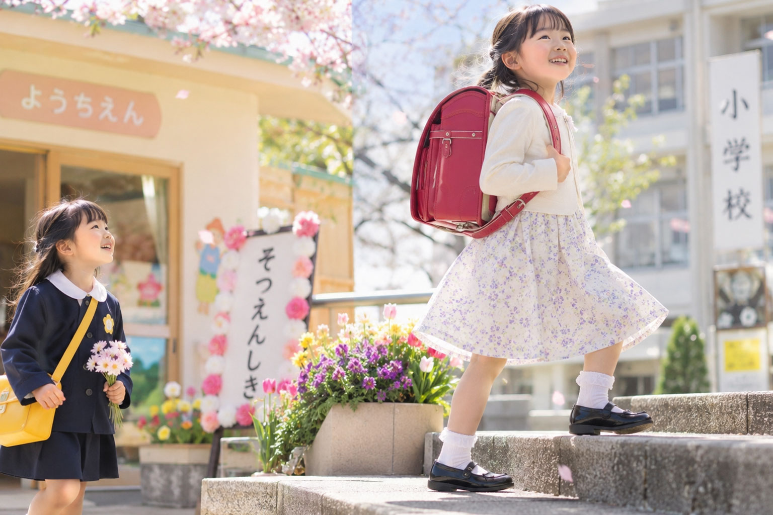 秋から冬にかけてステップアップする様子